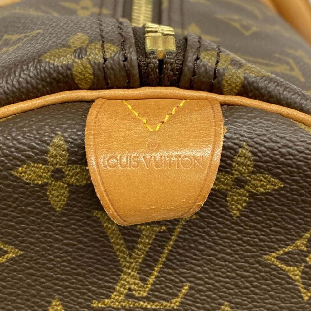 LOUIS VUITTON Brown Monogram Keepall 60 Boston Bag - Picture 5 of 11